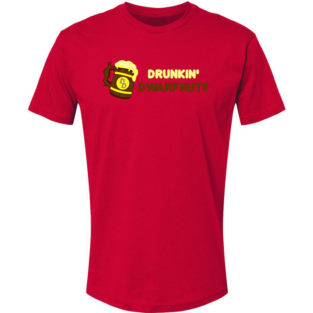 Drunkin' Dwartnuts Premium Unisex T-Shirt - Red - 6
