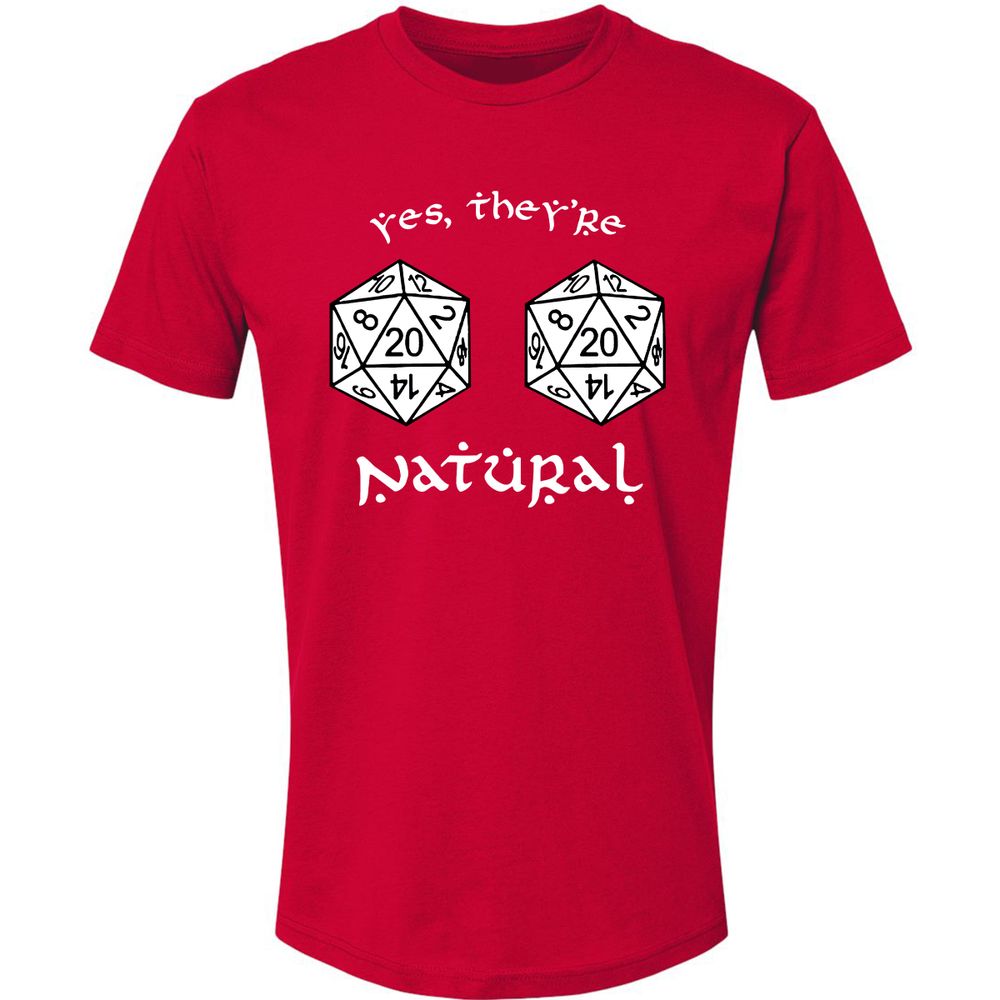 They Are Natural Premium Unisex T-Shirt - Red - 6