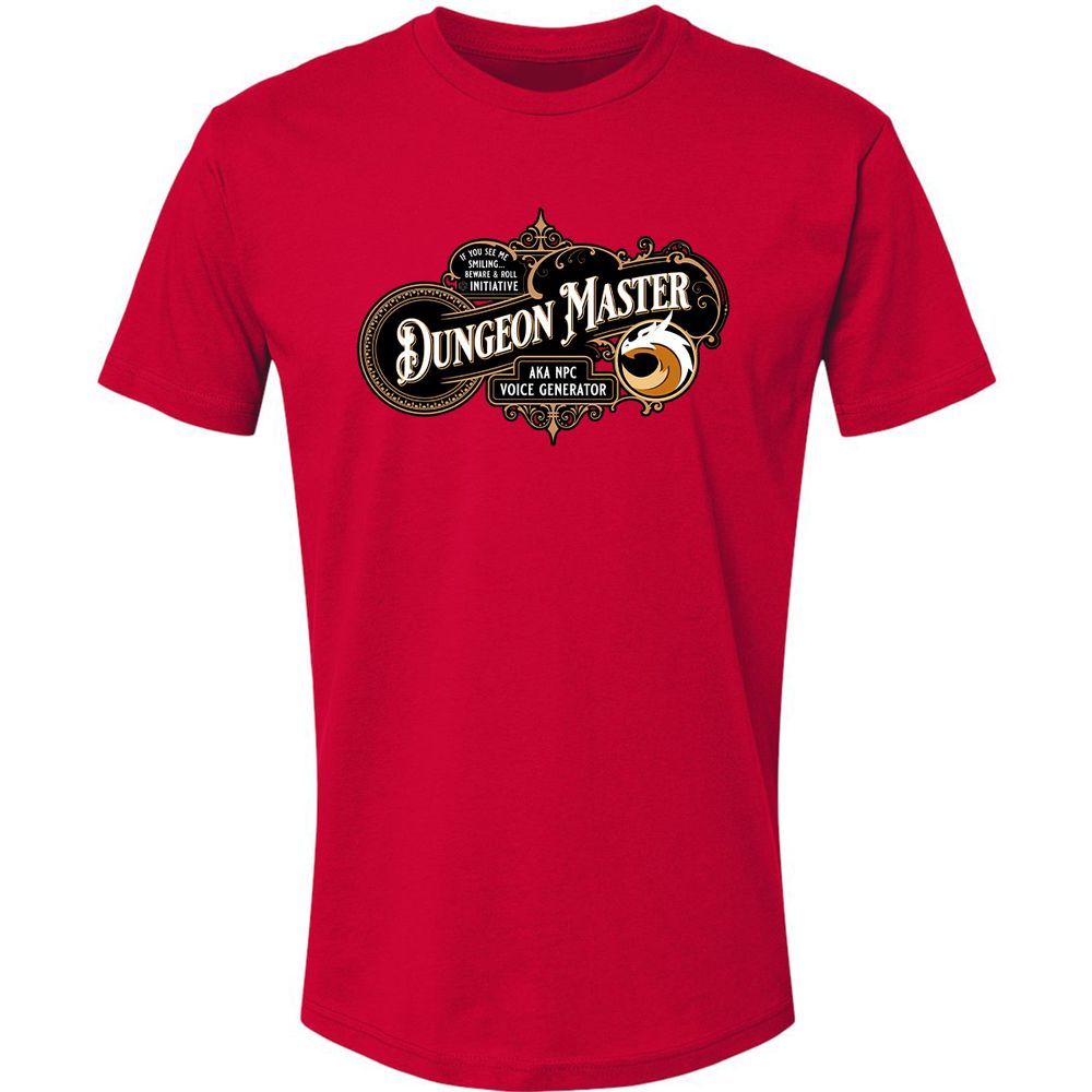 Dungeon Master Premium Unisex T-Shirt - Red - 6
