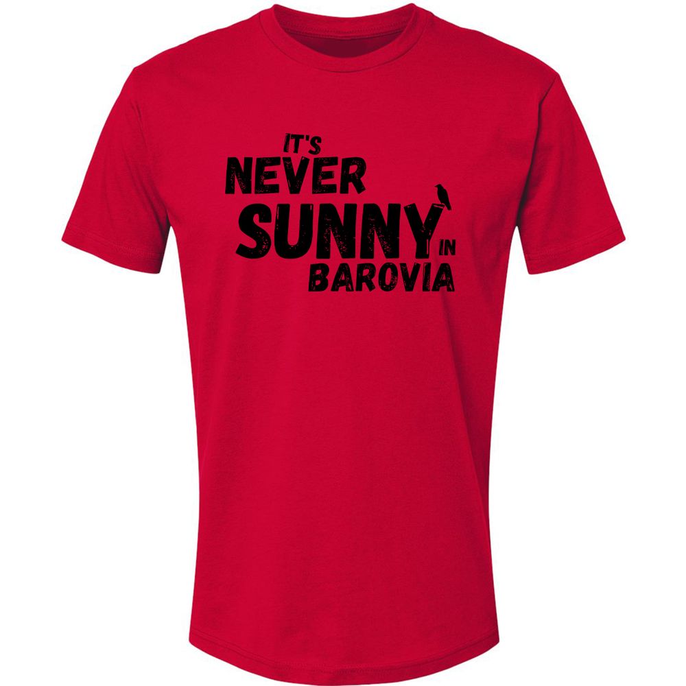 It's Never Sunny In Barovia Premium Unisex T-Shirt - Red - 6
