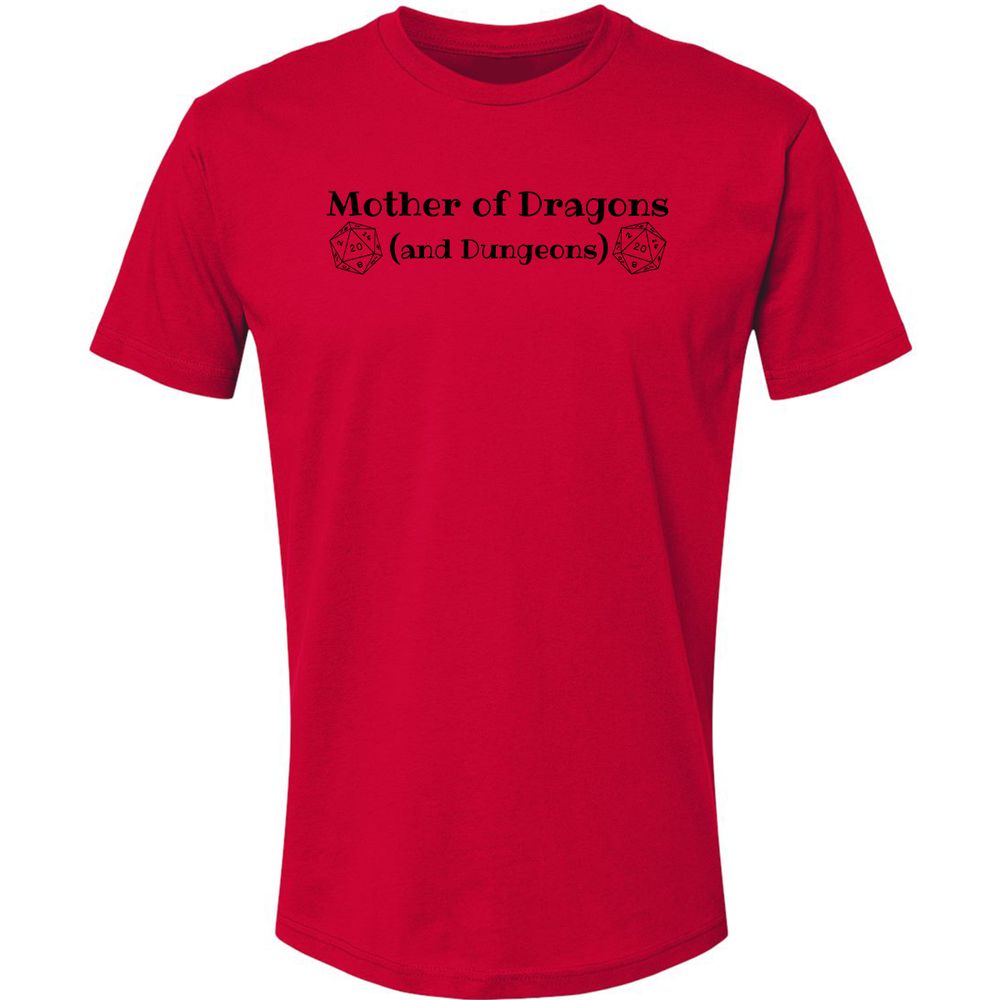 Mother Of Dragons Premium Unisex T-Shirt - Red - 6