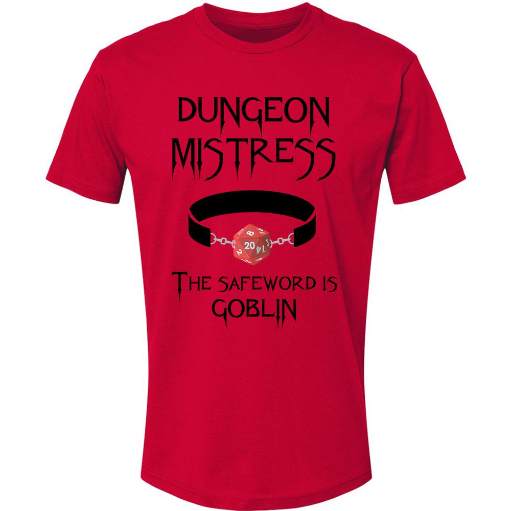 Dungeon Mistress Premium Unisex T-Shirt - Red - 6