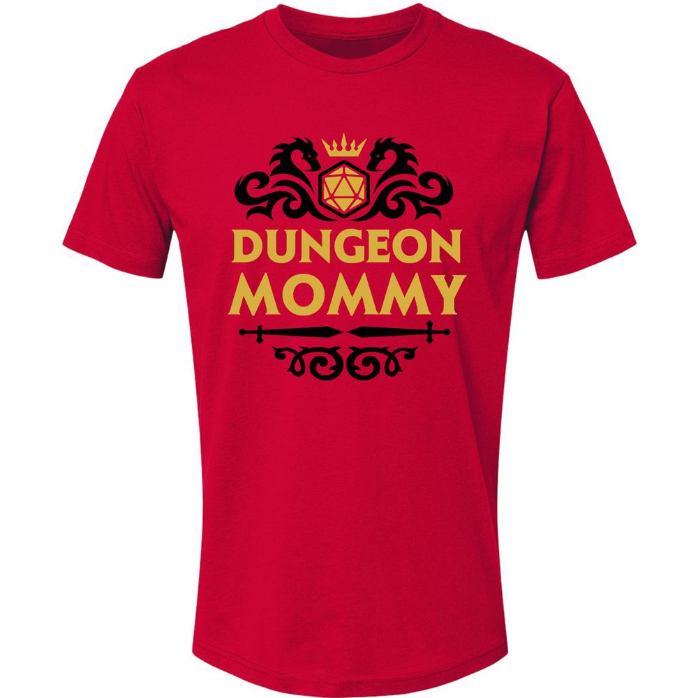 Dungeon Mommy Premium Unisex T-Shirt - Red - 6