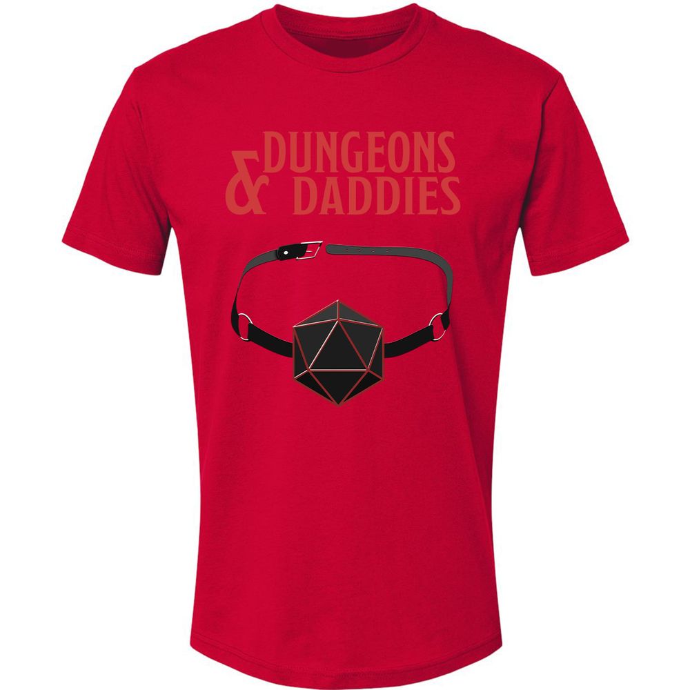 Dungeons And Daddies Premium Unisex T-Shirt - Red - 6