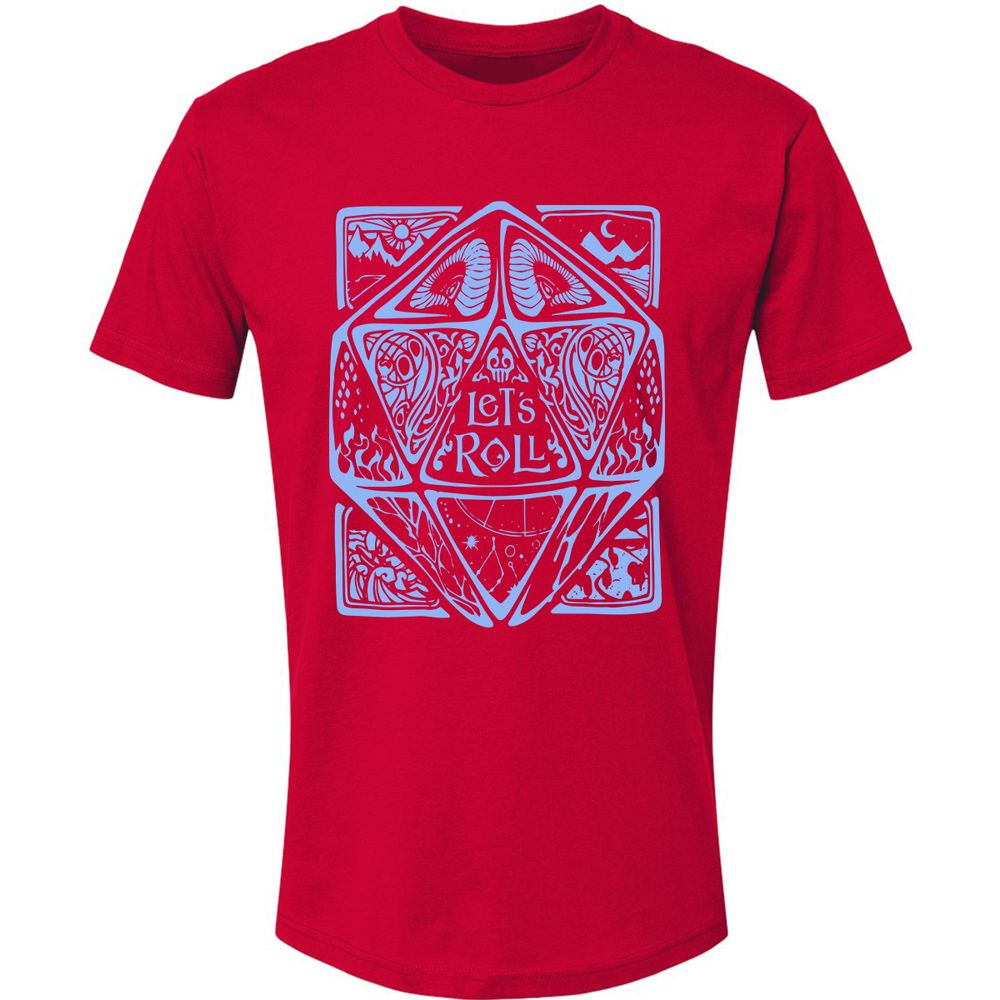 Let's Roll Premium Unisex T-Shirt - Red - 6