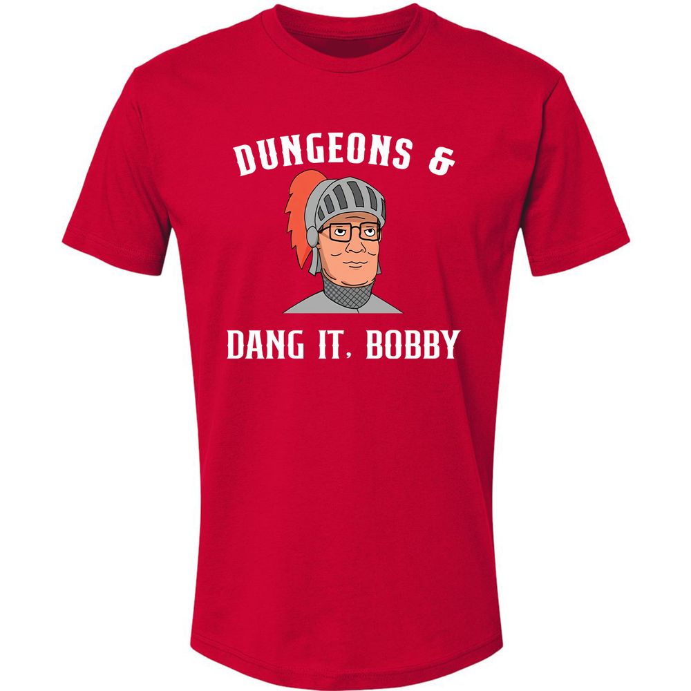 Dang It Bobby Premium Unisex T-Shirt - Red - 6