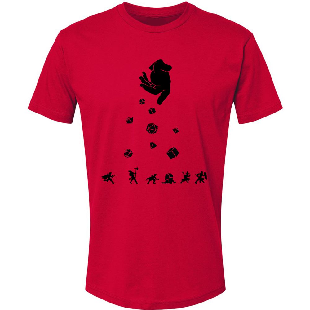 Rocks Fall, Everyone Dice Premium Unisex T-Shirt - Red - 6