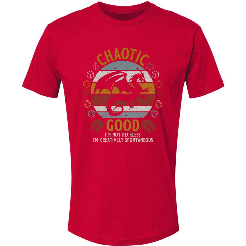 Chaotic Good Premium Unisex T-Shirt - Red - 6