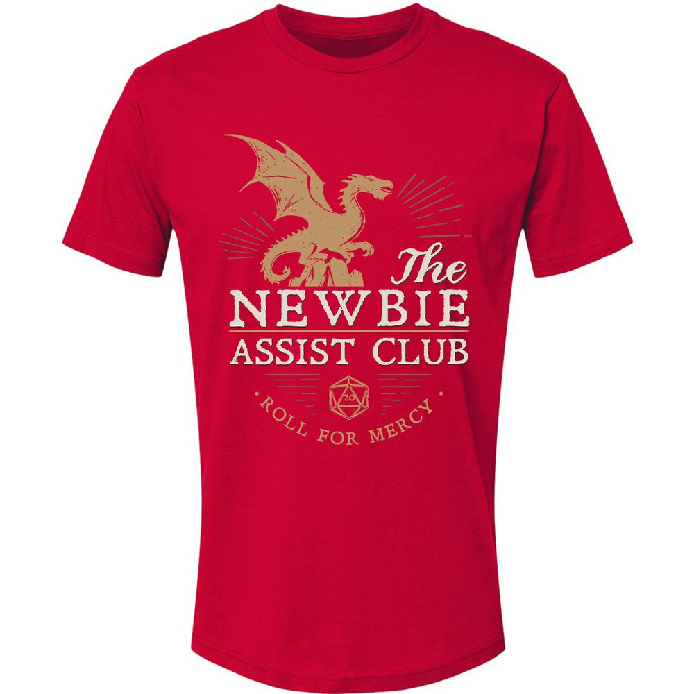 The Newbie Assist Club Premium Unisex T-Shirt - Red - 6