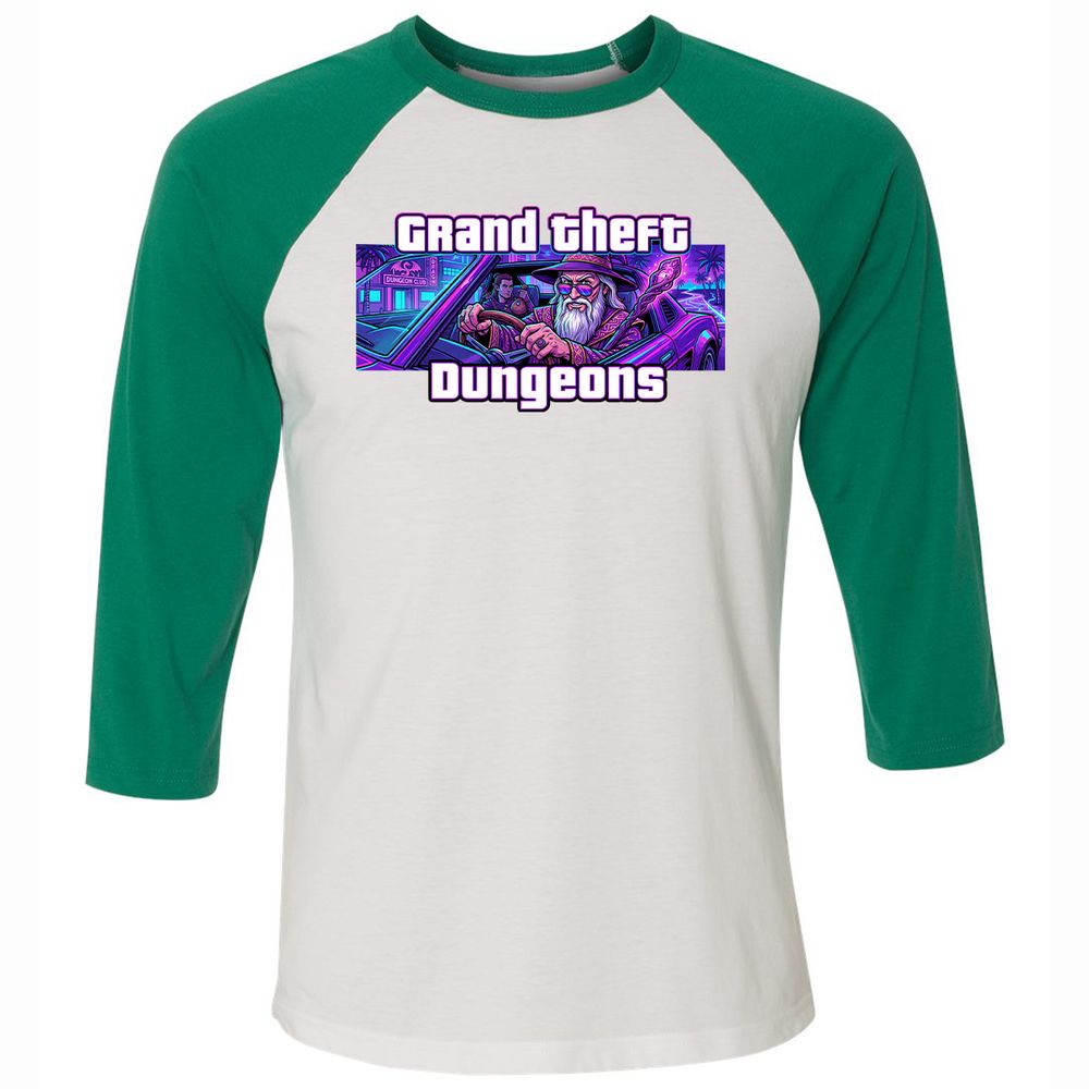 Grand Theft Dungeons Miami - White/Kelly - 6