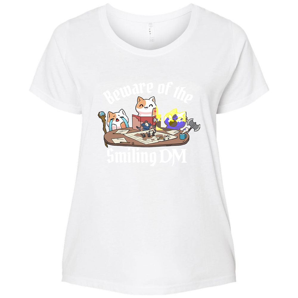 Beware of the Smiling DM - White - 6