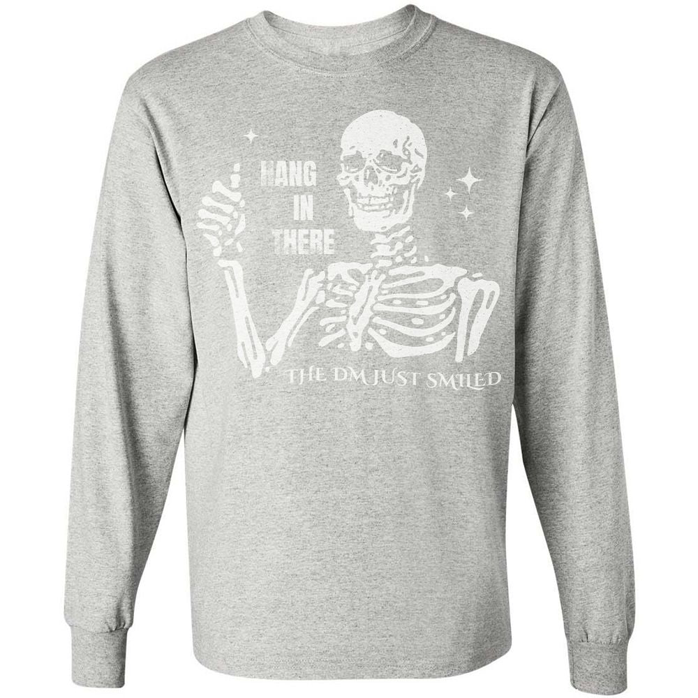 Hang In There – The DM Just Smiled Skeleton - Ash - 7