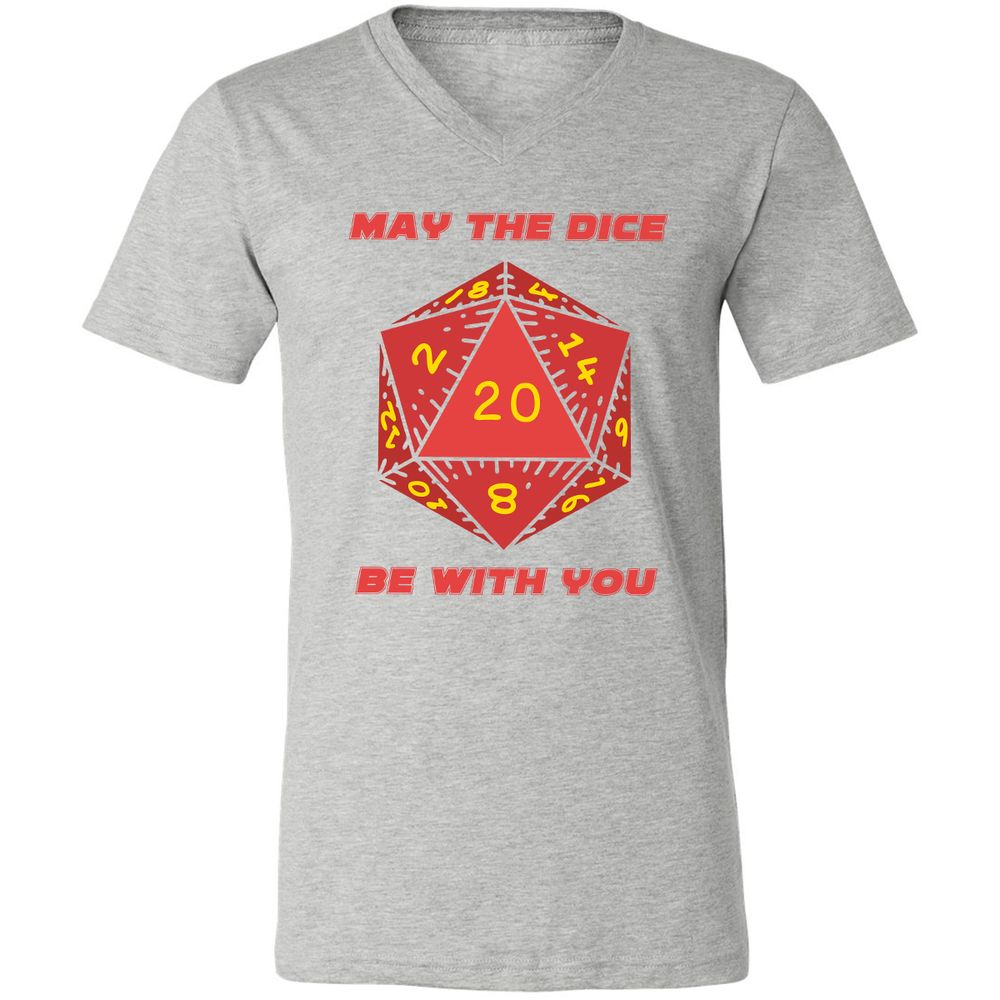 May the Dice Be With You - Athletic Heather - 7