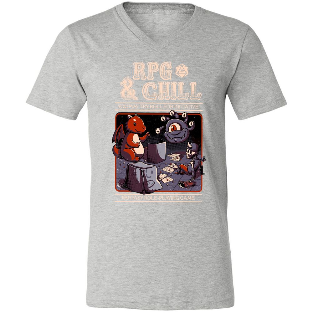 RPG & CHILL - Athletic Heather - 7