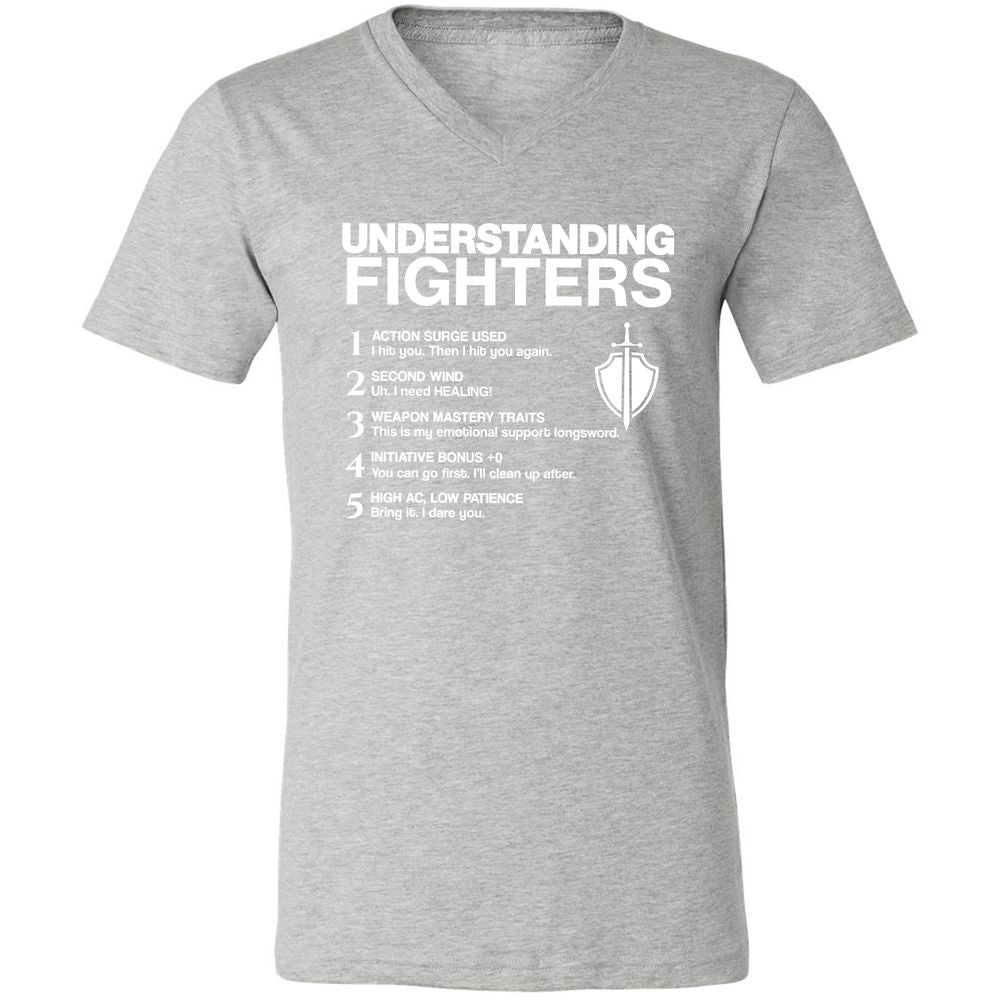 Understanding Fighters - Athletic Heather - 7