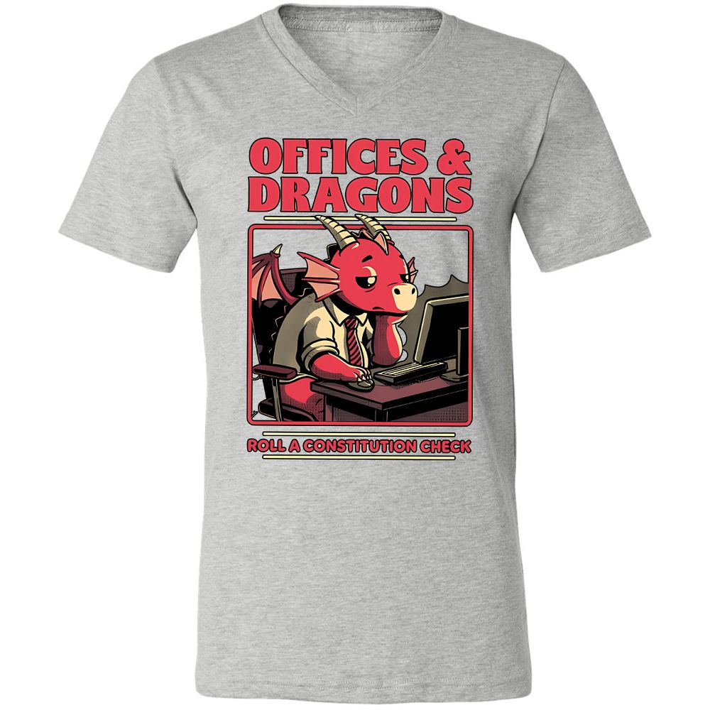 Dragon Office - Athletic Heather - 7