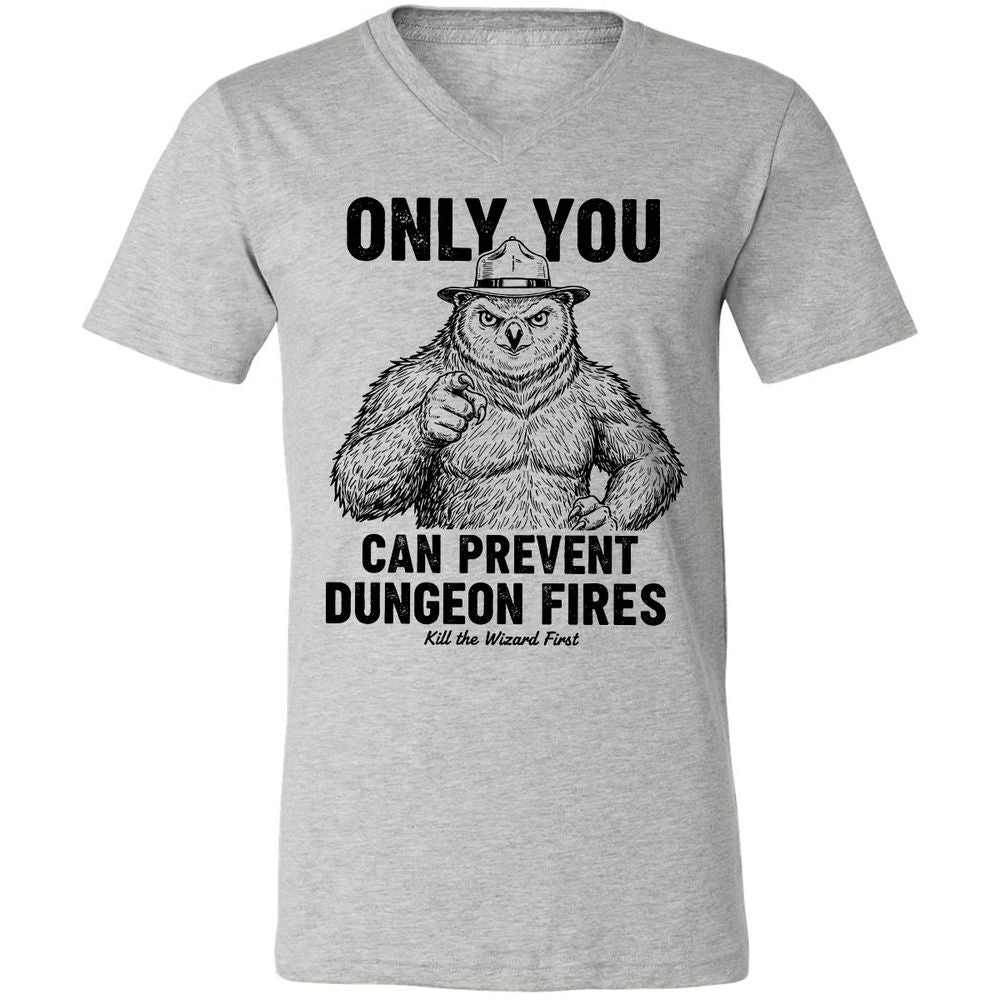 Only You Can Prevent Dungeon Fires - Athletic Heather - 7
