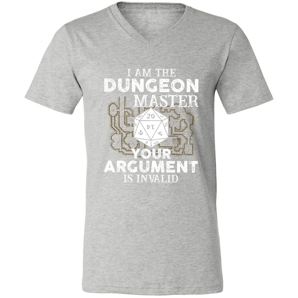 I Am the Dungeon Master – Your Argument Is Invalid - Athletic Heather - 7