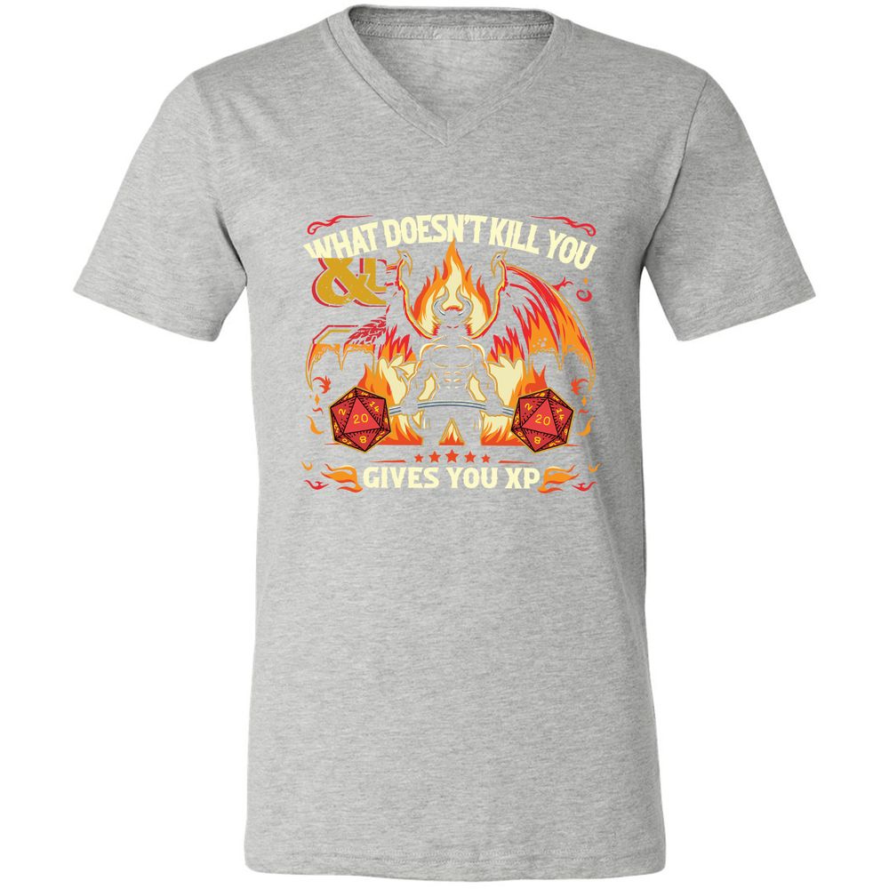 What Doesn’t Kill You Gives You XP - Athletic Heather - 7