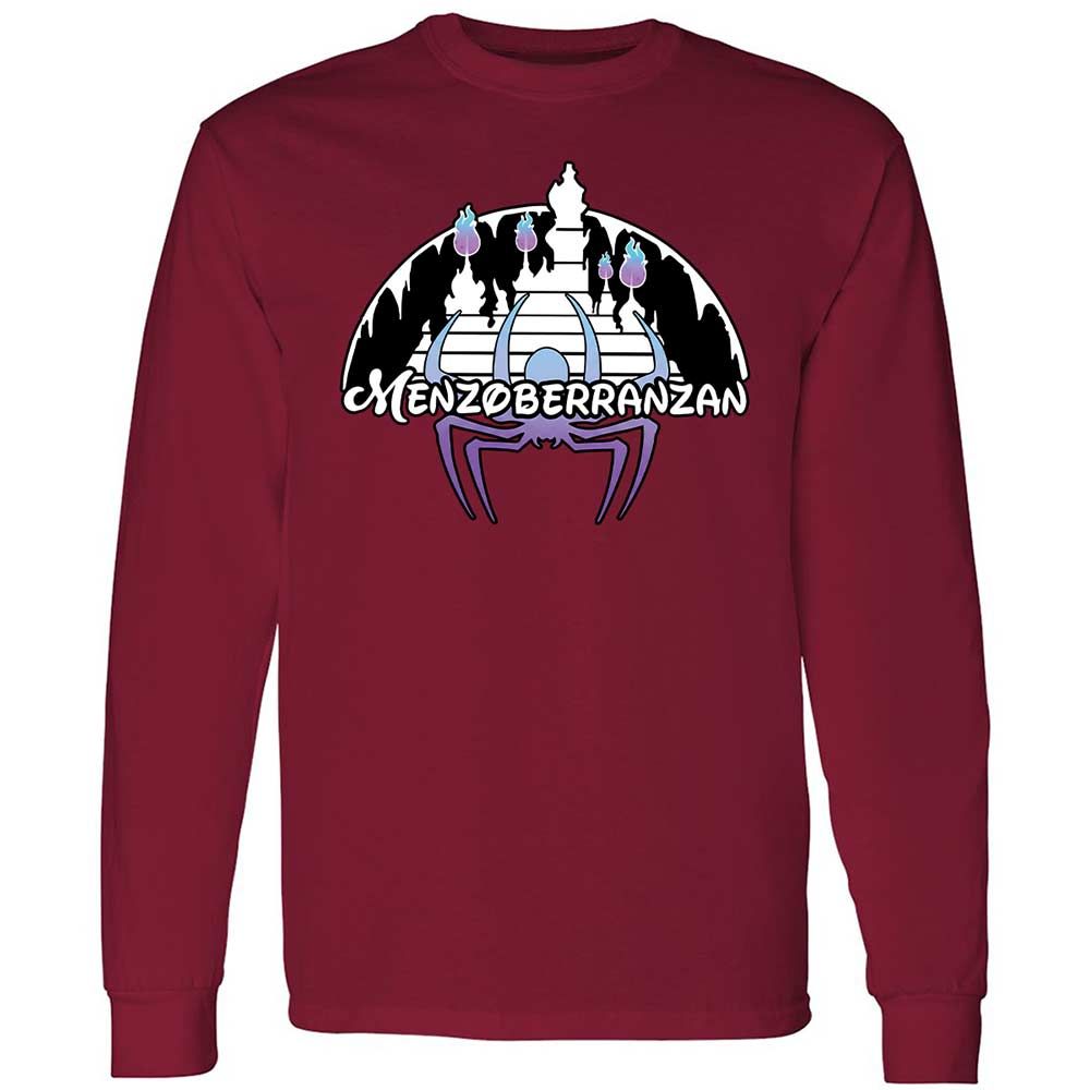 Menzoberranzan Long Sleeve T-Shirt - Cardinal Red - 7