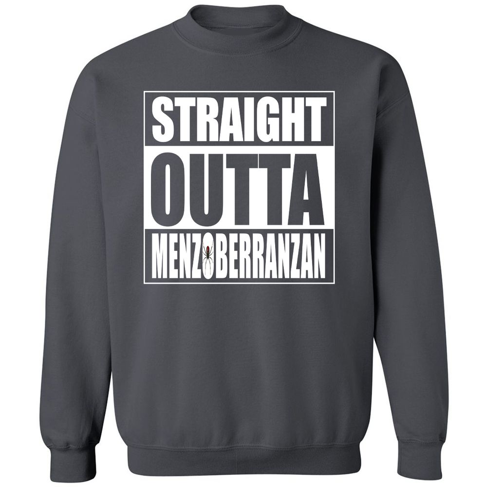 Straight Outta Menzoberranzan Classic Unisex Sweatshirt - Charcoal - 7