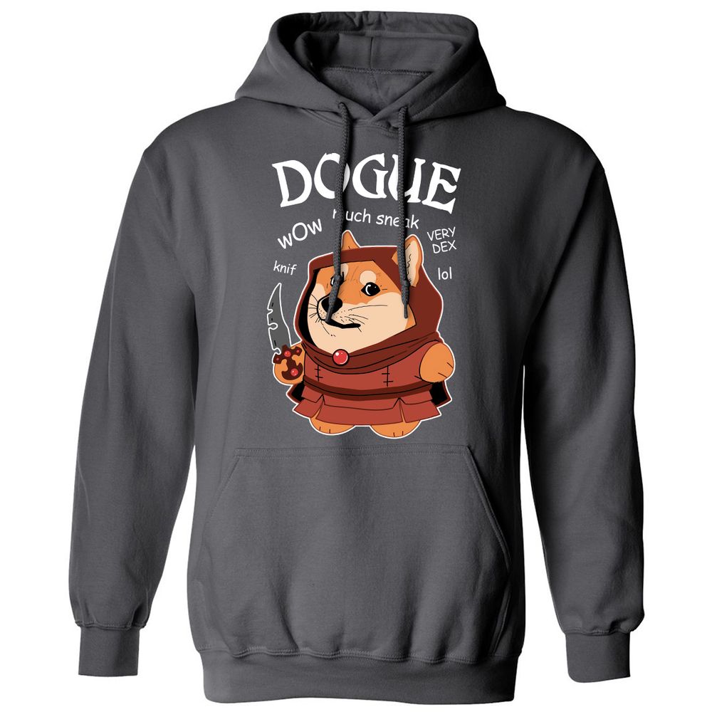 Dogue Class Classic Unisex Hoodie - Charcoal - 7