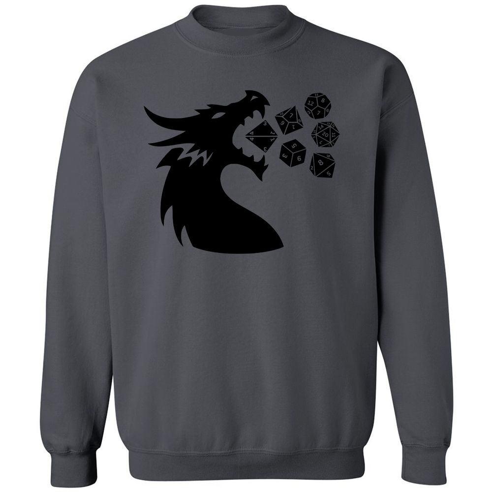 Pac And Dragon Classic Unisex Sweatshirt - Charcoal - 7