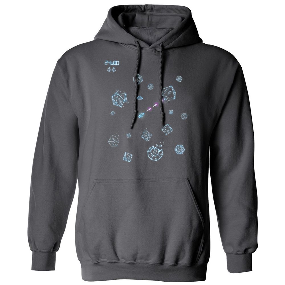The Dices Game Classic Unisex Hoodie - Charcoal - 7