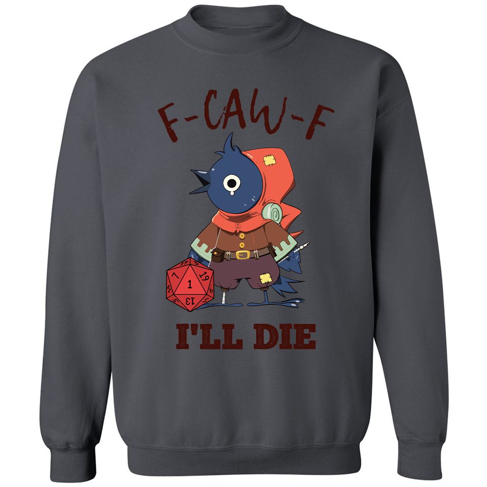 Funny F-CAW-F Kenku Crow - Charcoal - 7
