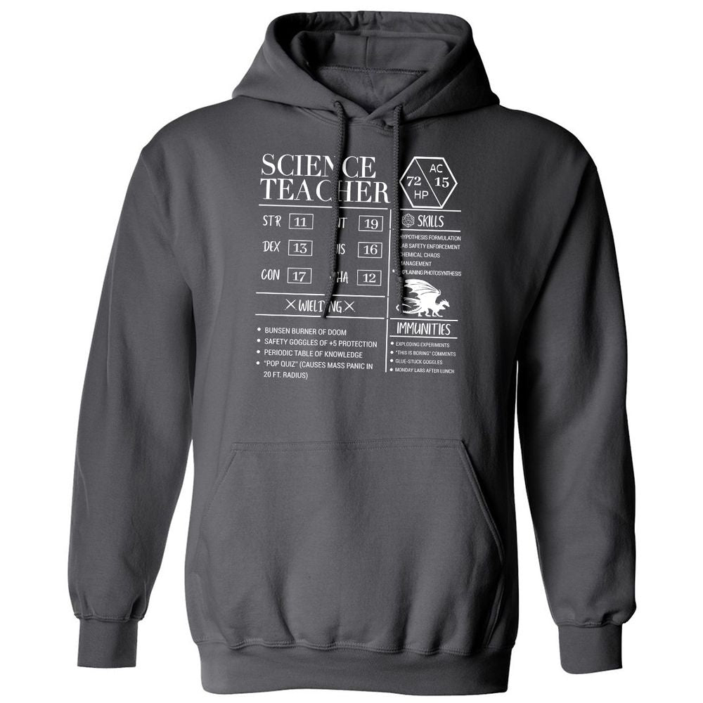 Science Teacher New Classic Unisex Hoodie - Charcoal - 7