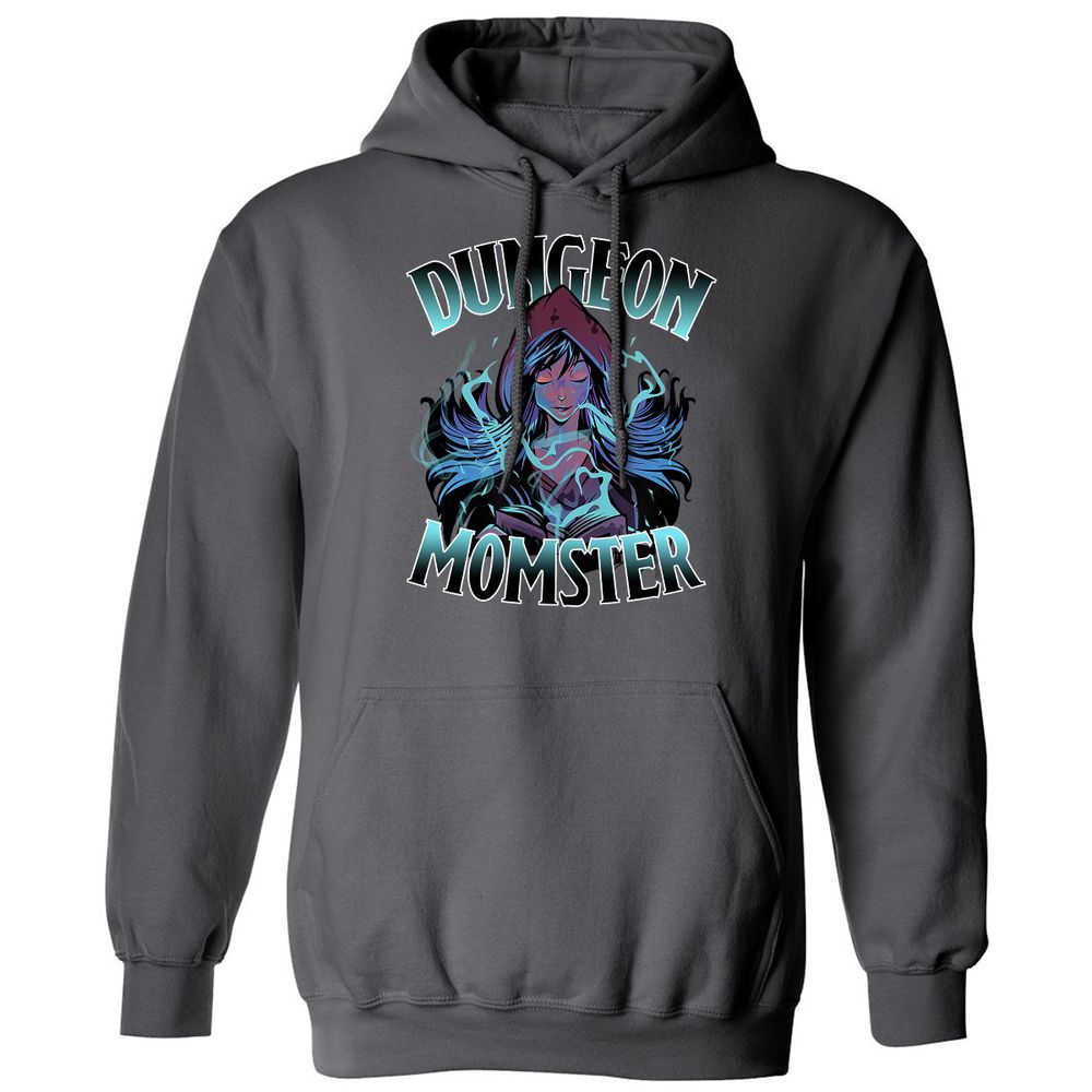 Dungeon Momster Classic Unisex Hoodie - Charcoal - 7