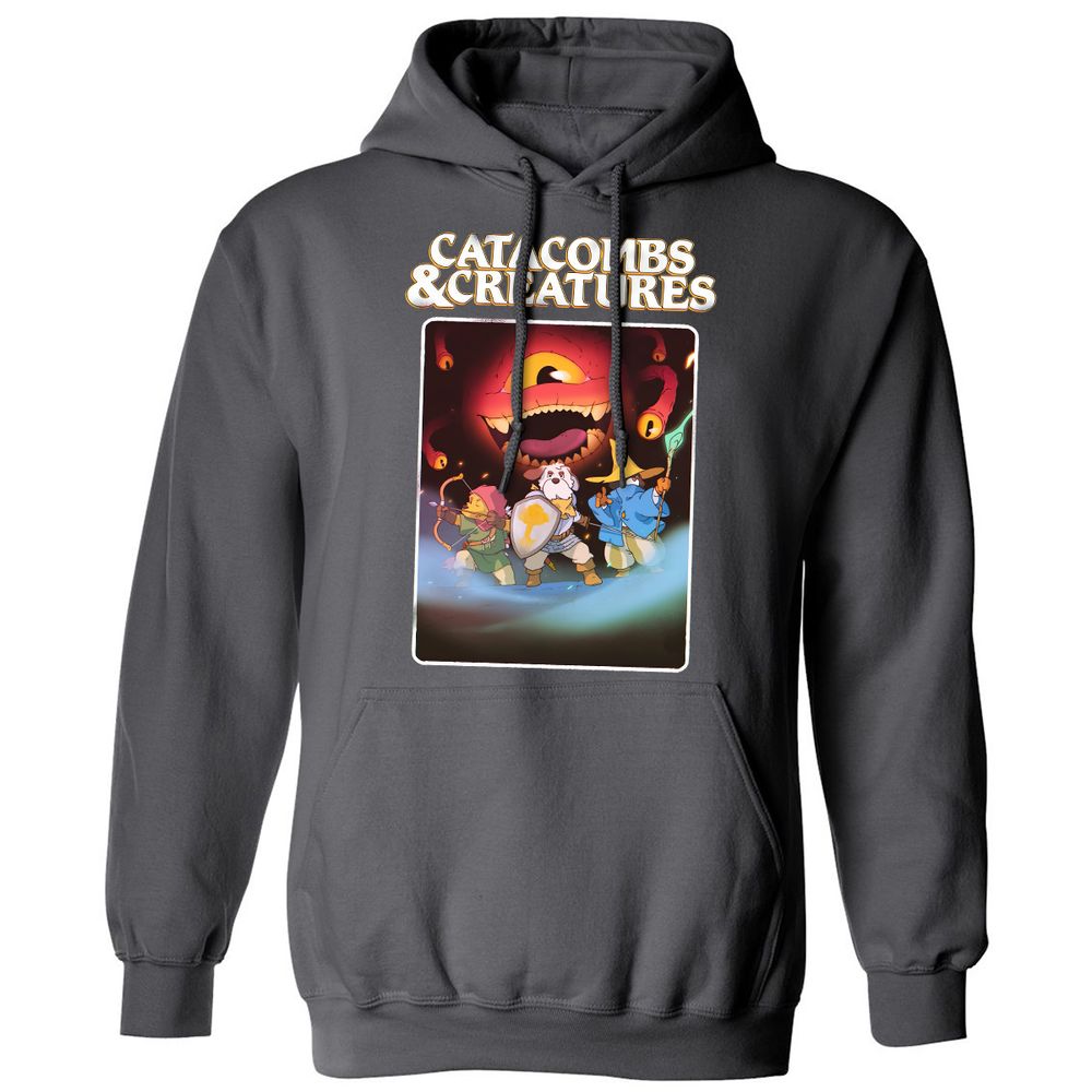 Catacombs & Creatures Classic Unisex Hoodie - Charcoal - 7