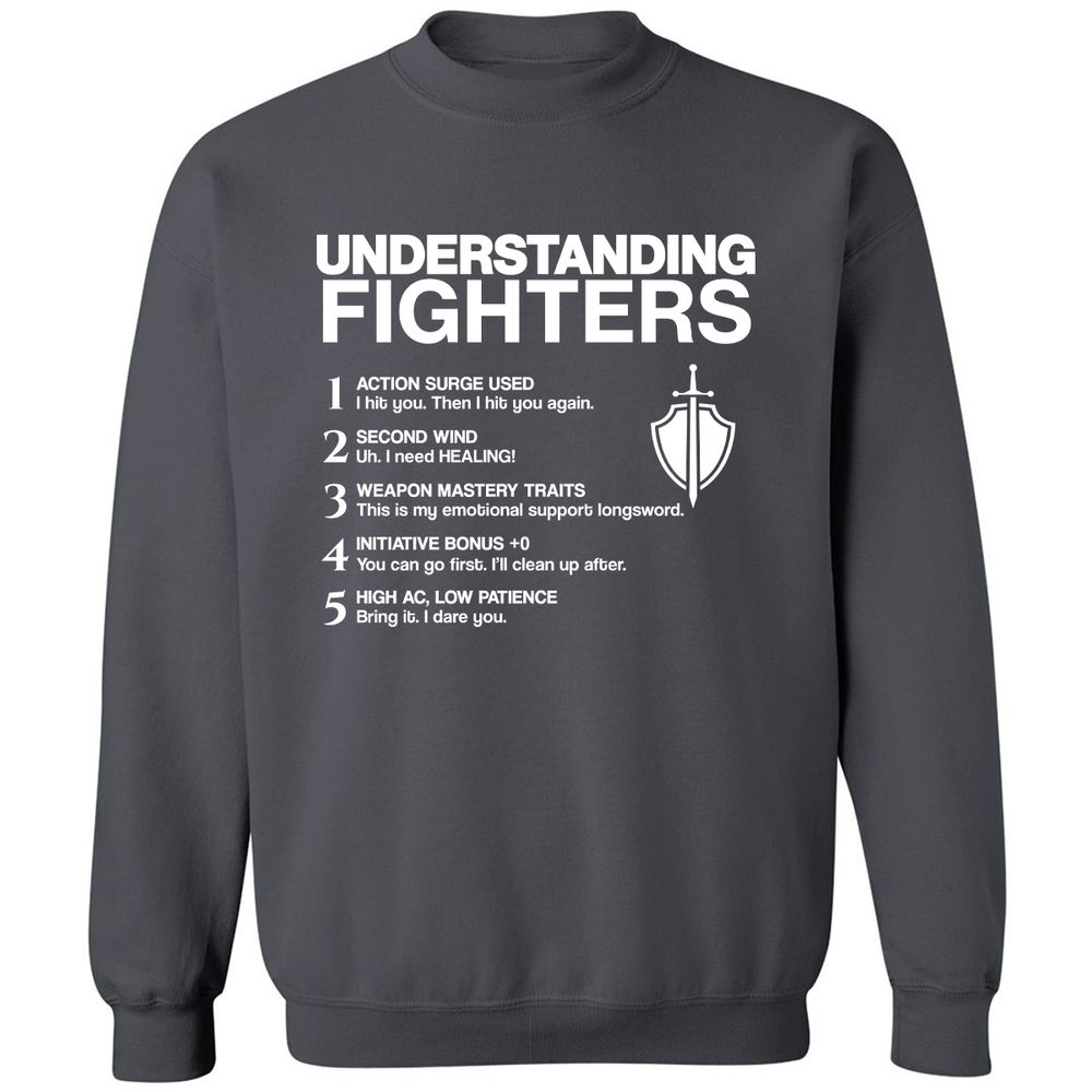 Understanding Fighters - Charcoal - 7