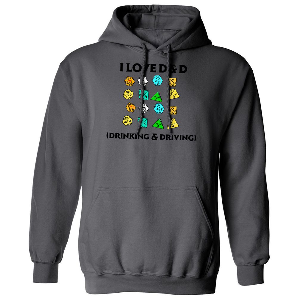Drinking & Driving Classic Unisex Hoodie - Charcoal - 7