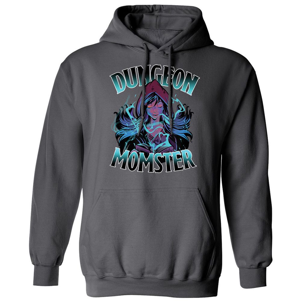 Dungeon Momster Classic Unisex Hoodie - Charcoal - 7