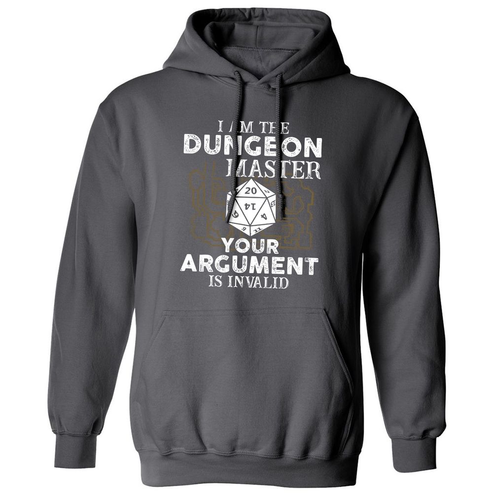 I Am the Dungeon Master – Your Argument Is Invalid - Charcoal - 7