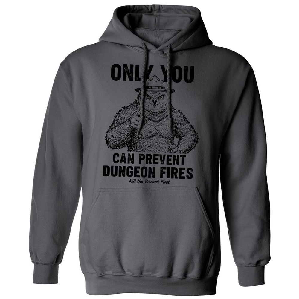 Only You Can Prevent Dungeon Fires - Charcoal - 7