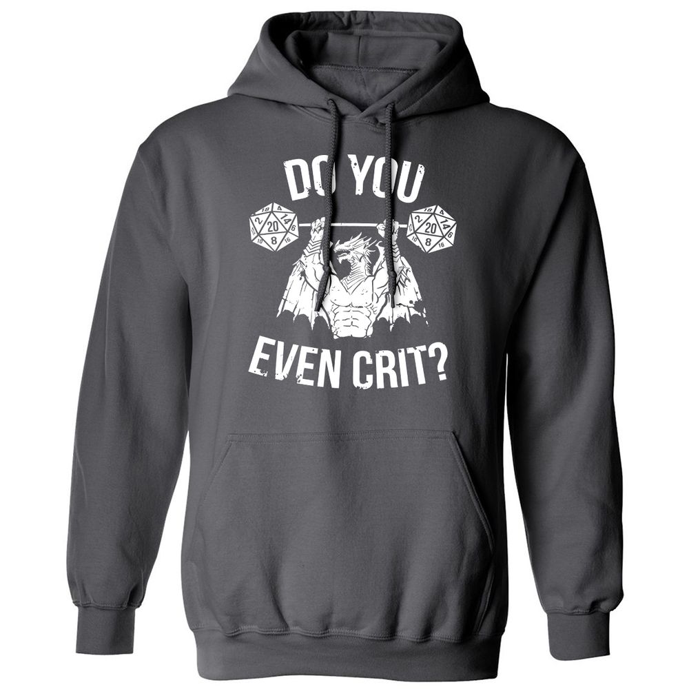 Do You Even Crit Classic Unisex Hoodie - Charcoal - 7