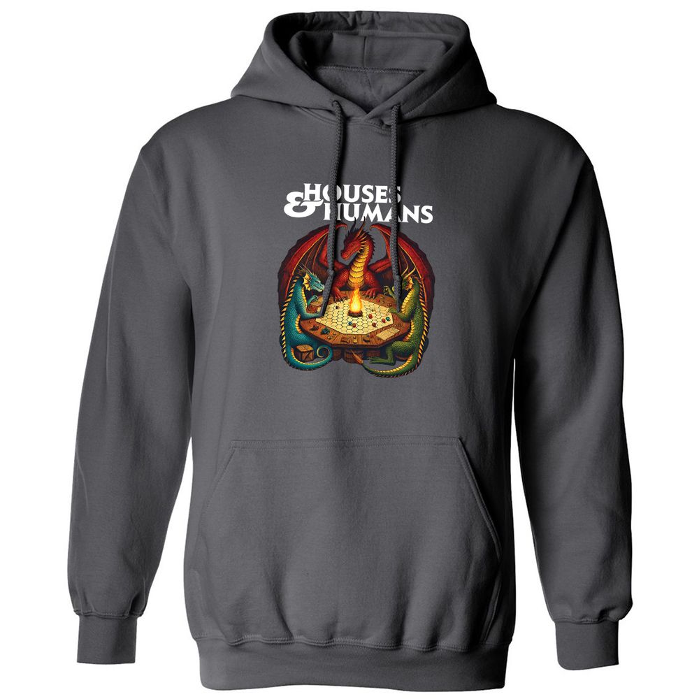 Houses & Humans Classic Unisex Hoodie - Charcoal - 7