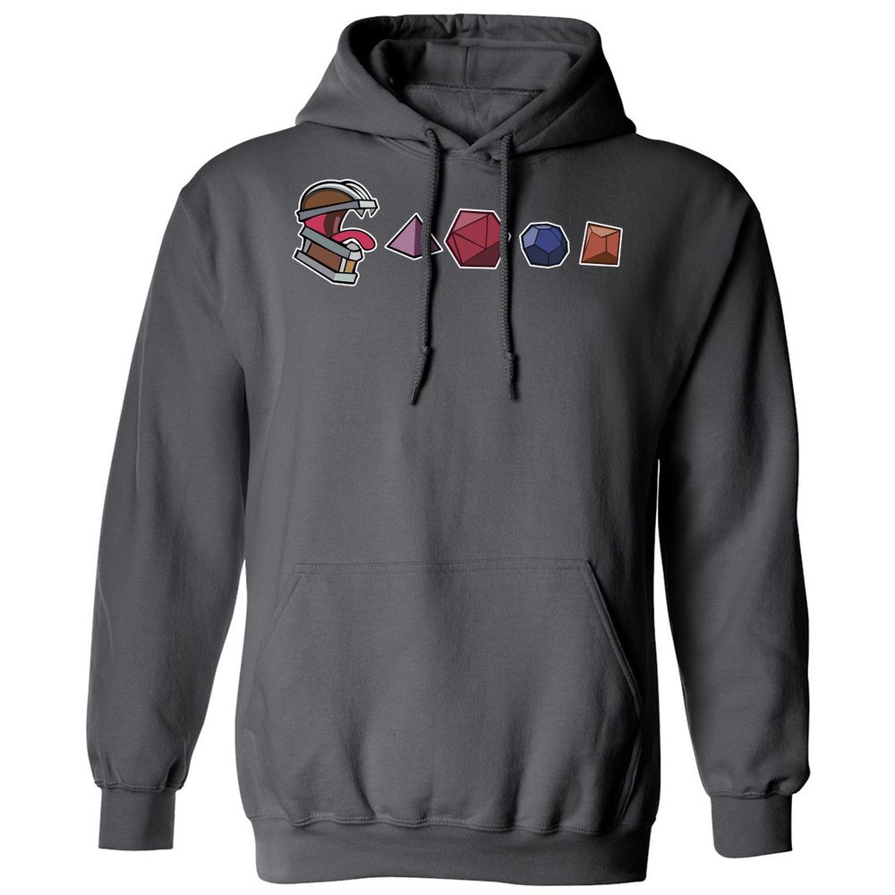 Mimic And Dices Classic Unisex Hoodie - Charcoal - 7