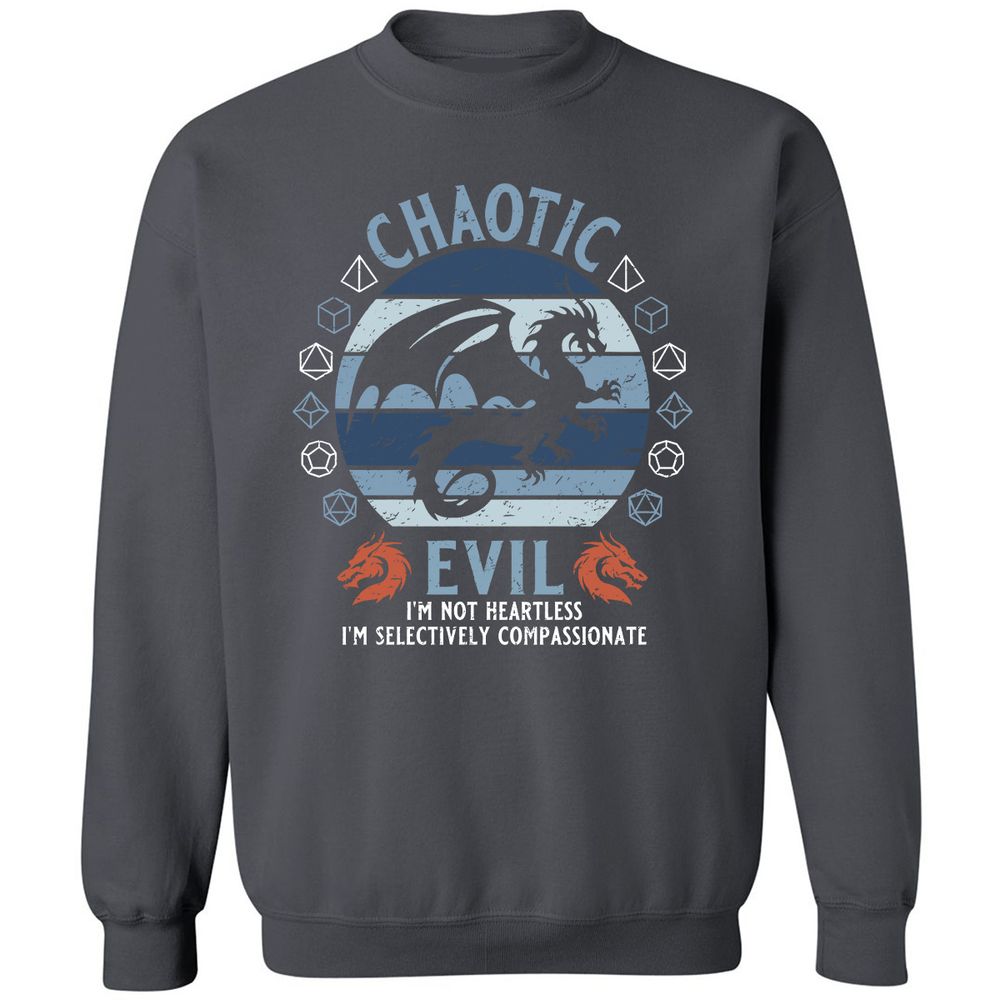 Chaotic Evil 2 Classic Unisex Sweatshirt - Charcoal - 7