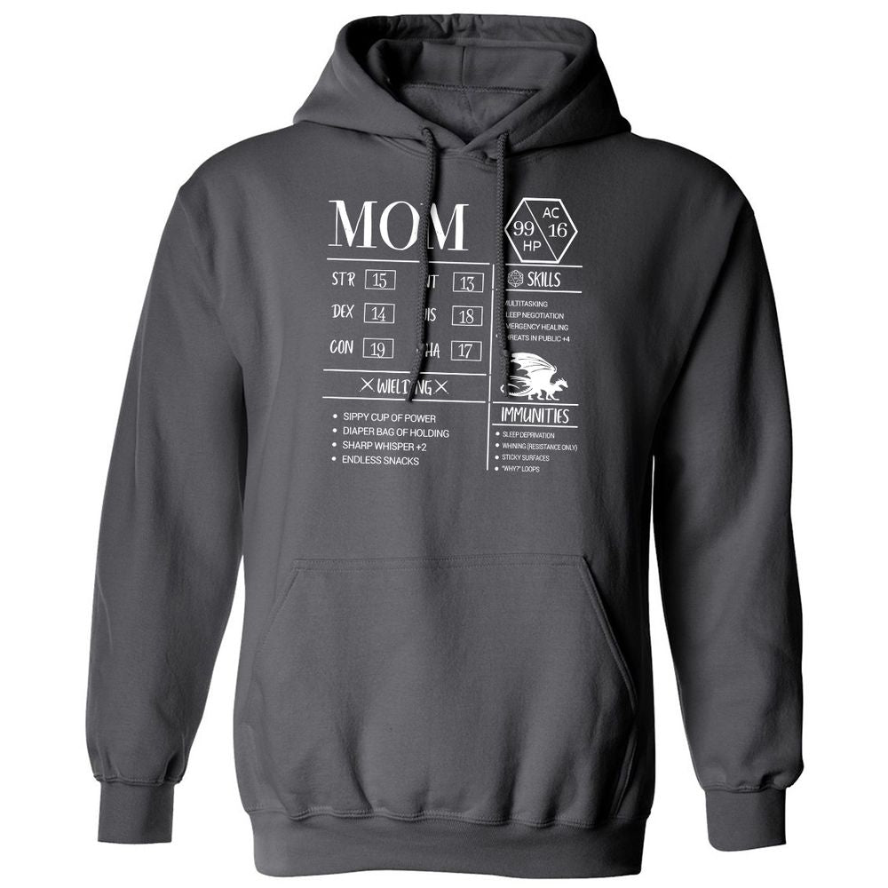Mom New Classic Unisex Hoodie - Charcoal - 7