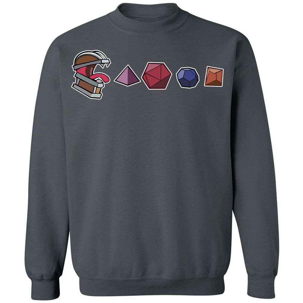 Mimic And Dices Classic Unisex Sweatshirt - Charcoal - 7