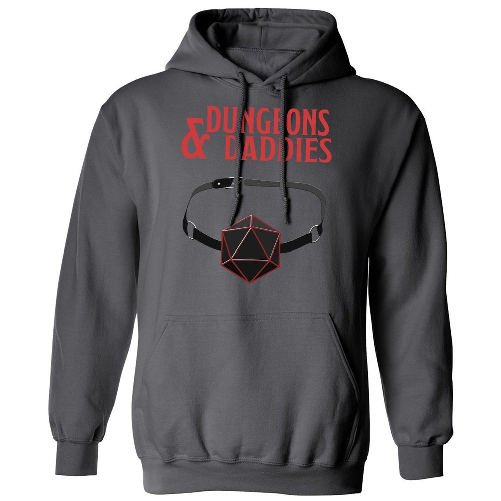Dungeons And Daddies Classic Unisex Hoodie - Charcoal - 7