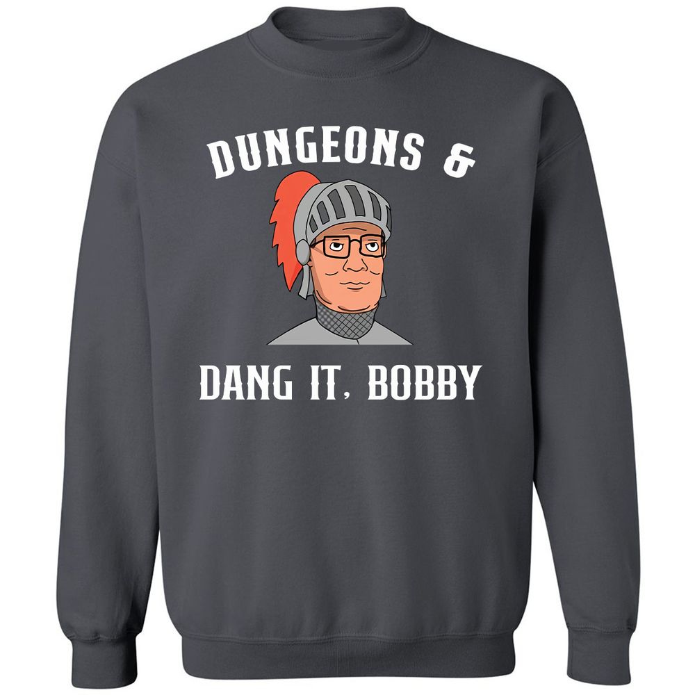 Dang It Bobby Classic Unisex Sweatshirt - Charcoal - 7