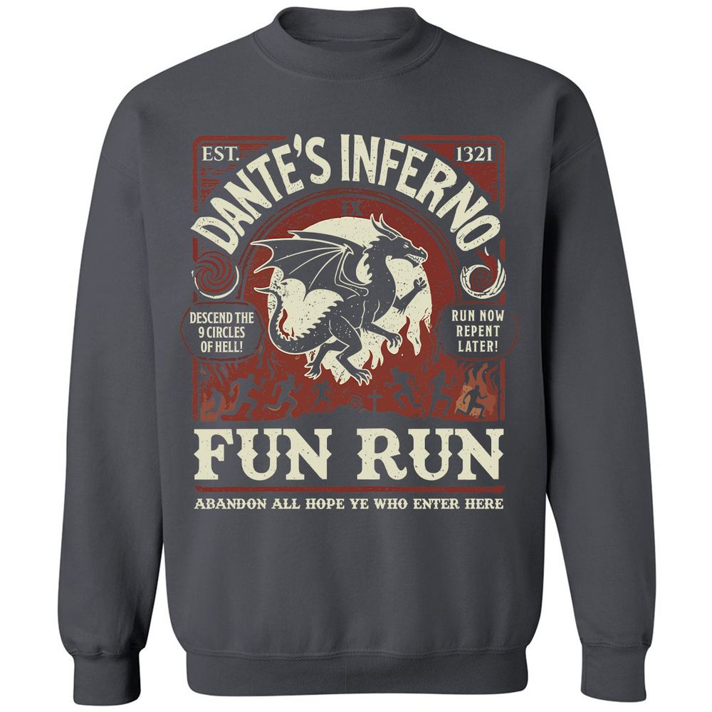 Dante’s Inferno Fun Run – Faerun Fantasy - Charcoal - 7