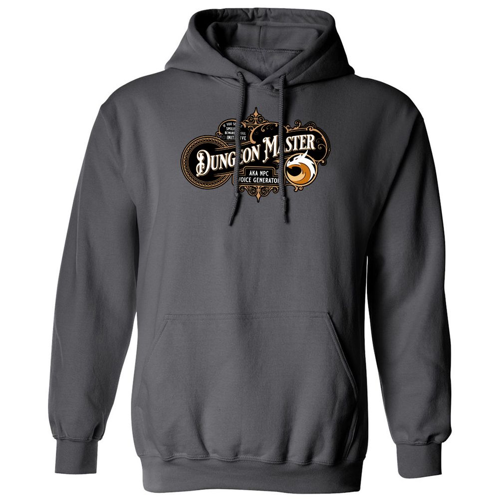 Dungeon Master Classic Unisex Hoodie - Charcoal - 7