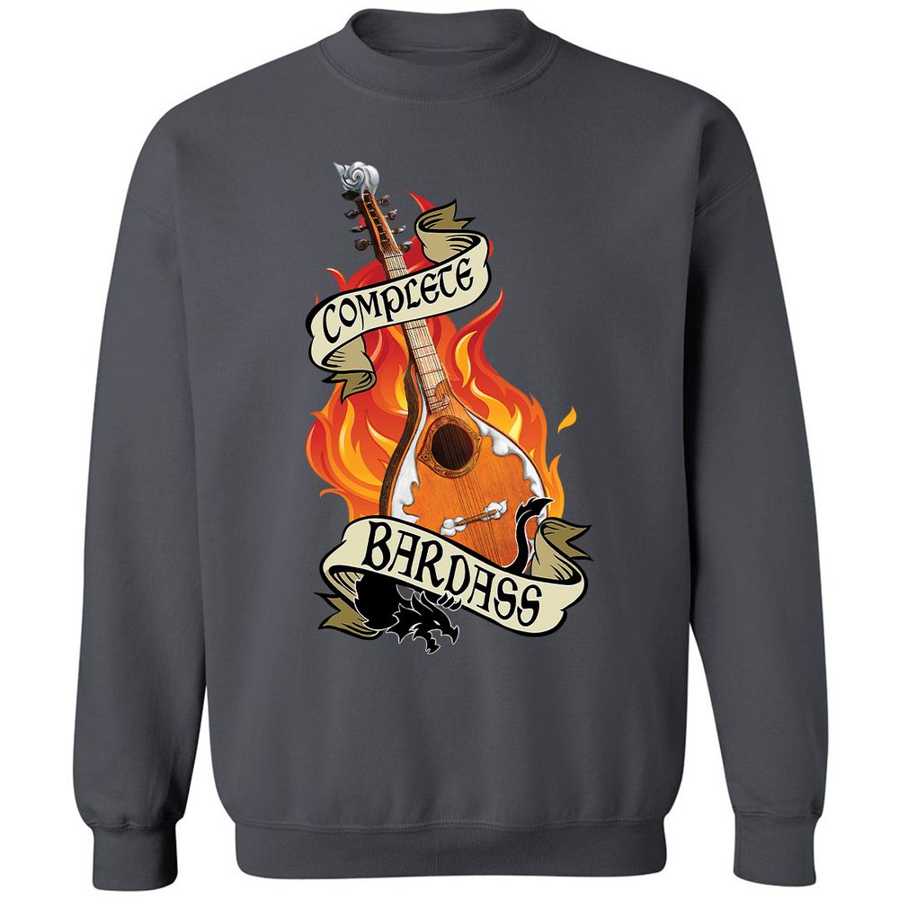 Complete Bardass Classic Unisex Sweatshirt - Charcoal - 7