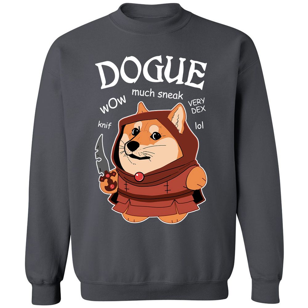 Dogue Class Classic Unisex Sweatshirt - Charcoal - 7