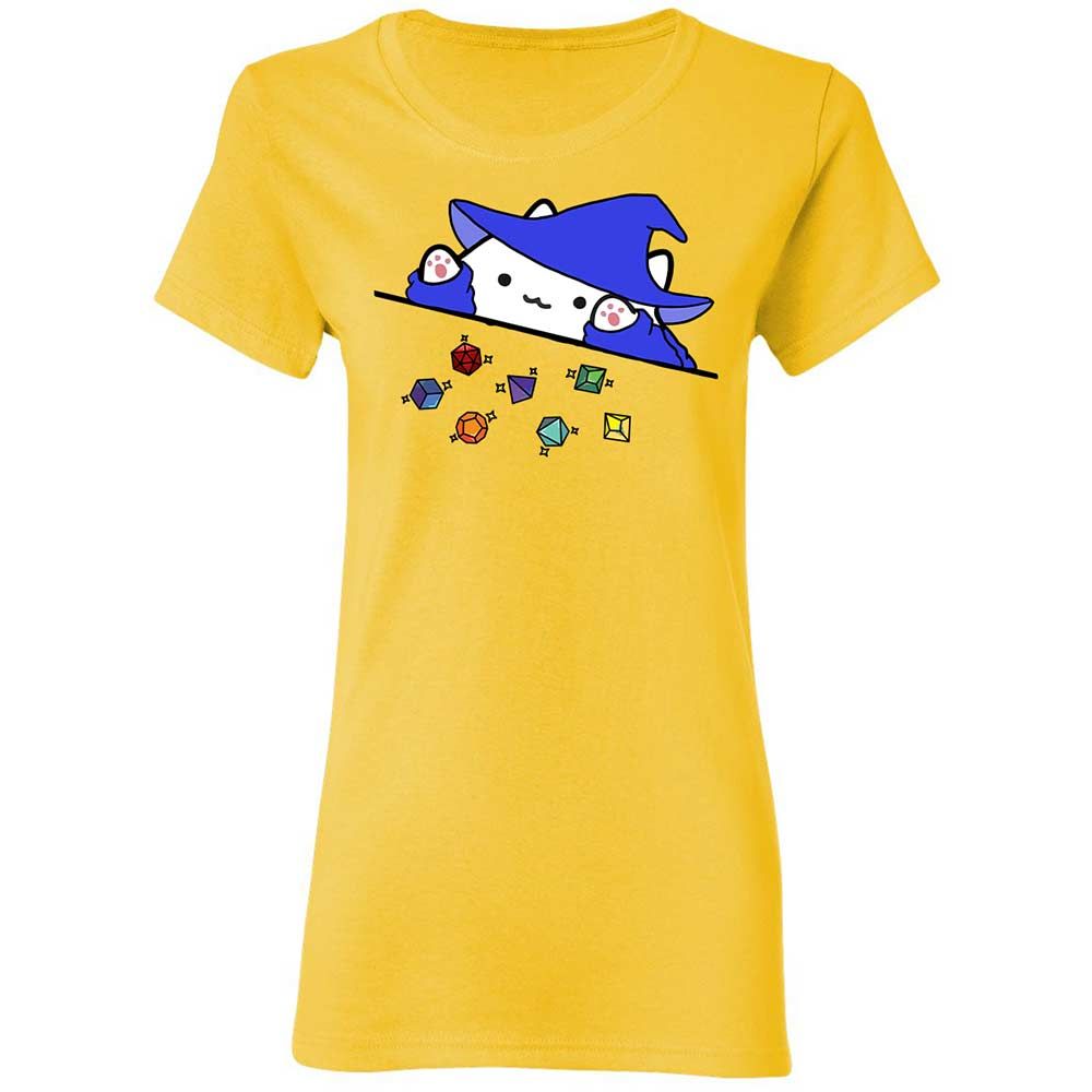 Cat Throws Dices Women's T-Shirt - Daisy - 7